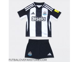 Newcastle United Domáci Detský futbalový dres 2024-25 Krátky Rukáv (+ trenírky)